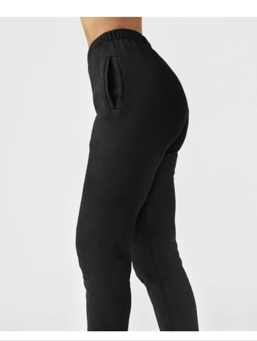 Black Joah Brown Empire Sweatpants XS/S